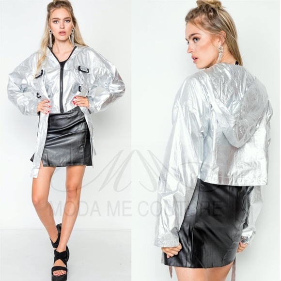 GEM Silver Metallic Jacket - Picture 2 of 4